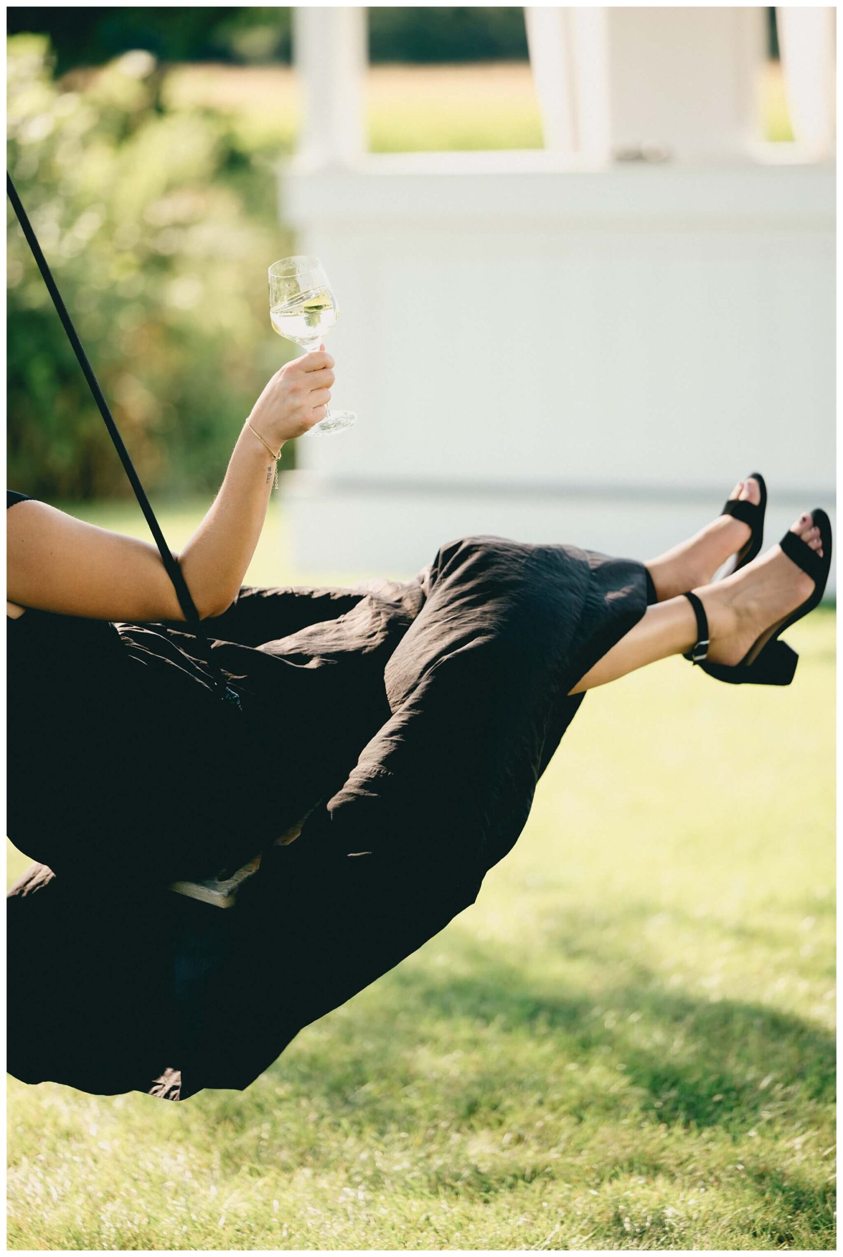 white barn wedding on lake michigan at etre farms with cocktail hour inspiration by josh and andrea photography 