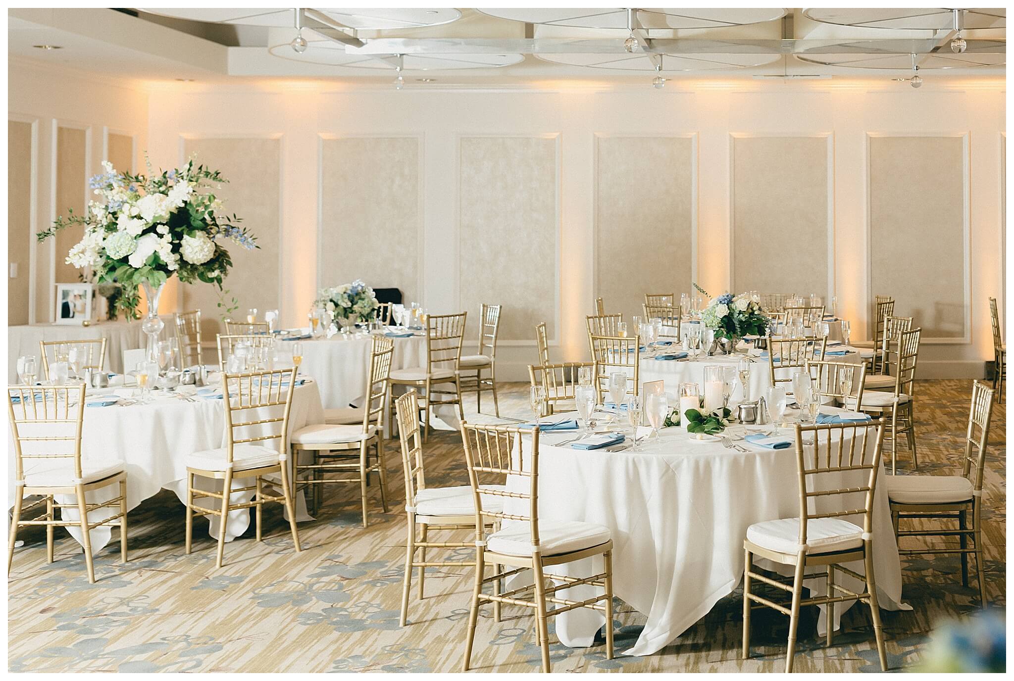 beautiful wedding photography near the Tridge at the H Hotel in midland michigan by josh and andrea photography