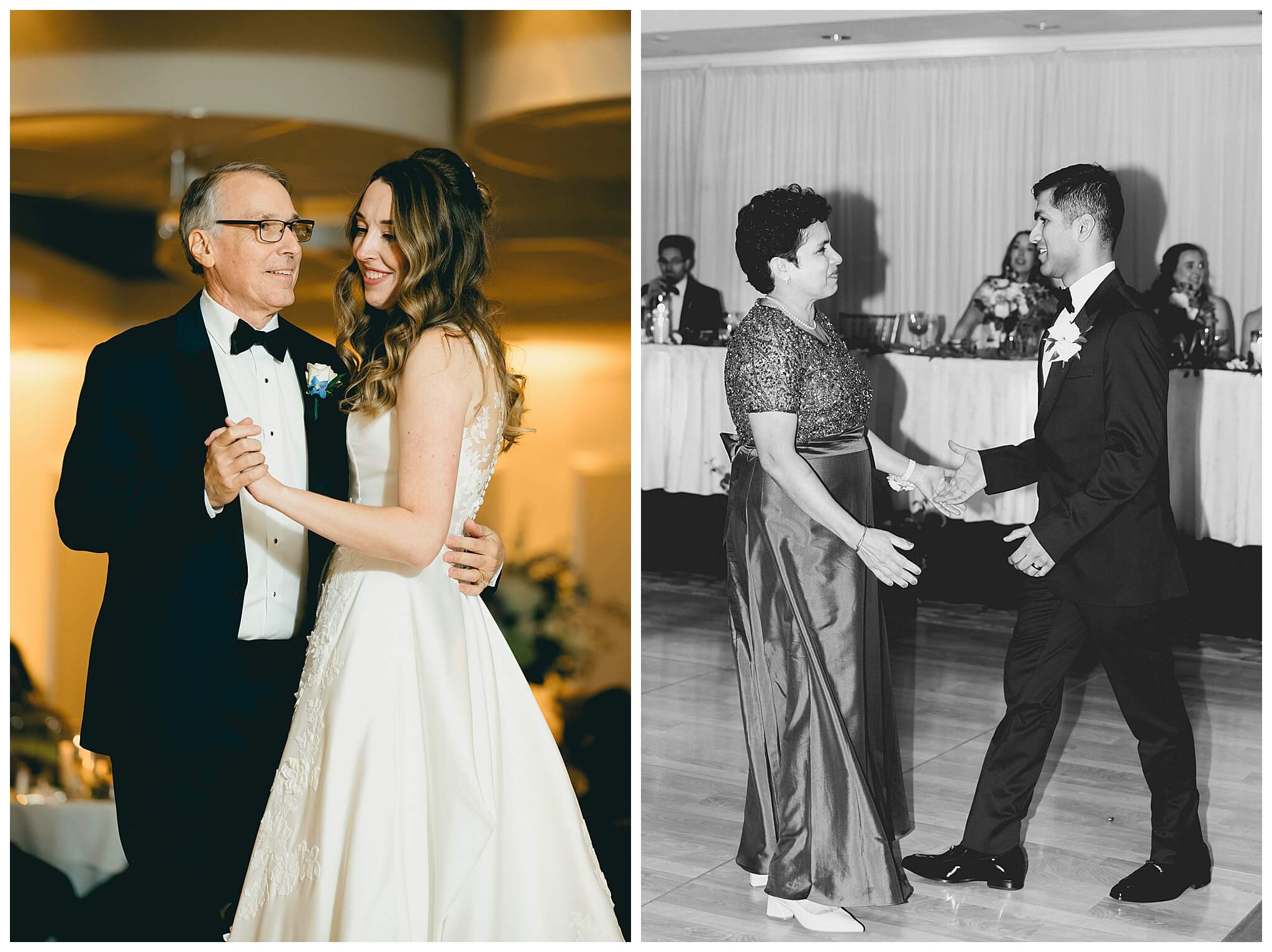 beautiful wedding photography near the Tridge at the H Hotel in midland michigan by josh and andrea photography