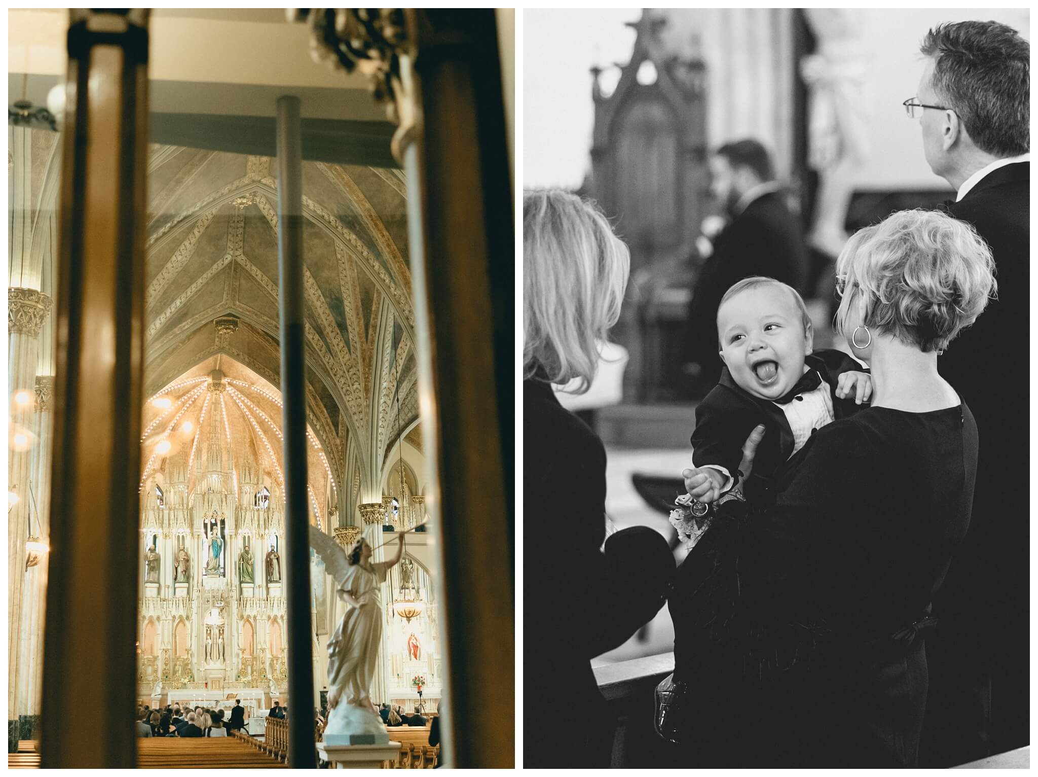 black and white hollywood inspired downtown wedding at the detroit institute of arts and colony club by josh and andrea photography