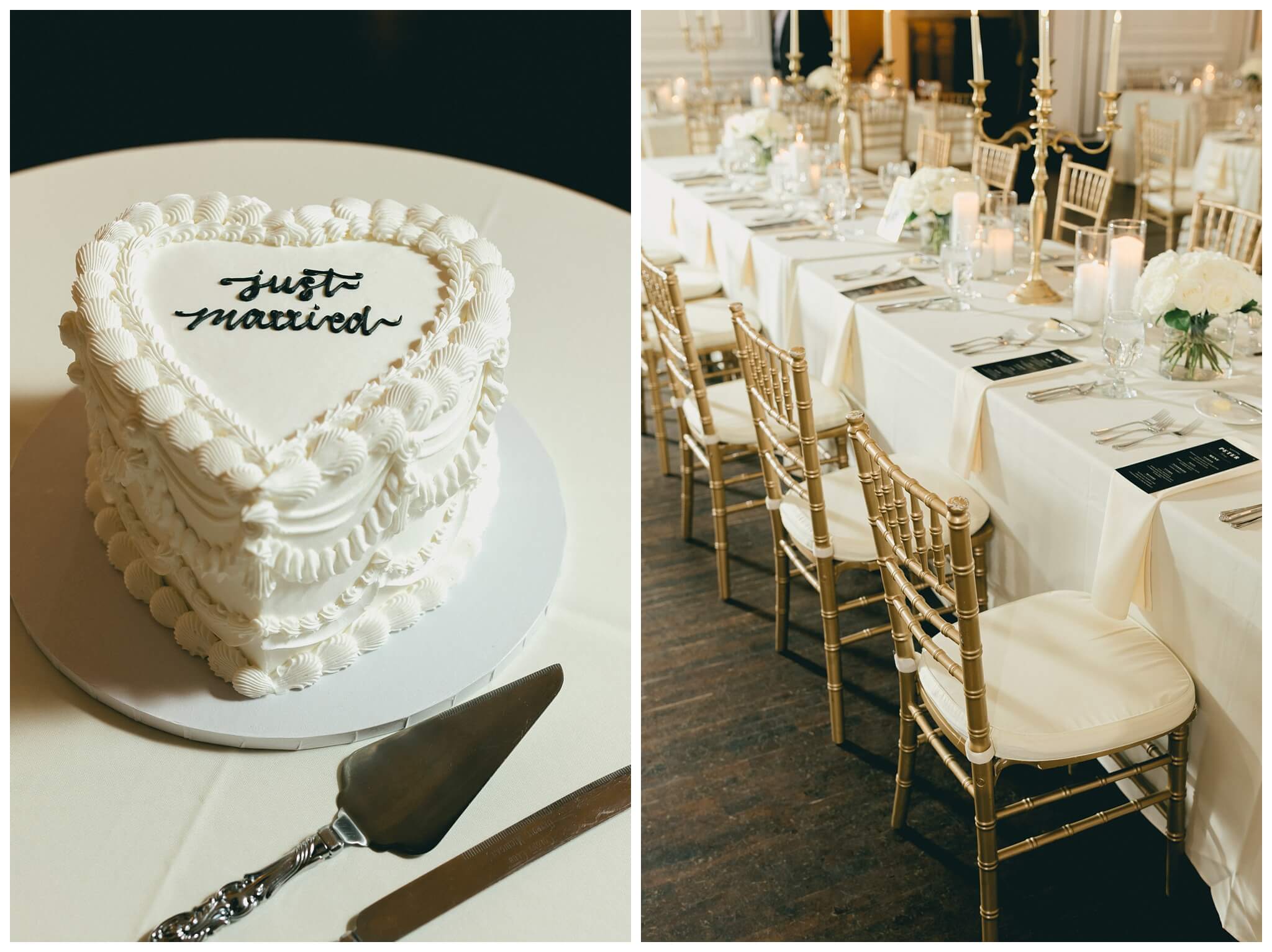 black and white hollywood inspired downtown wedding at the detroit institute of arts and colony club by josh and andrea photography