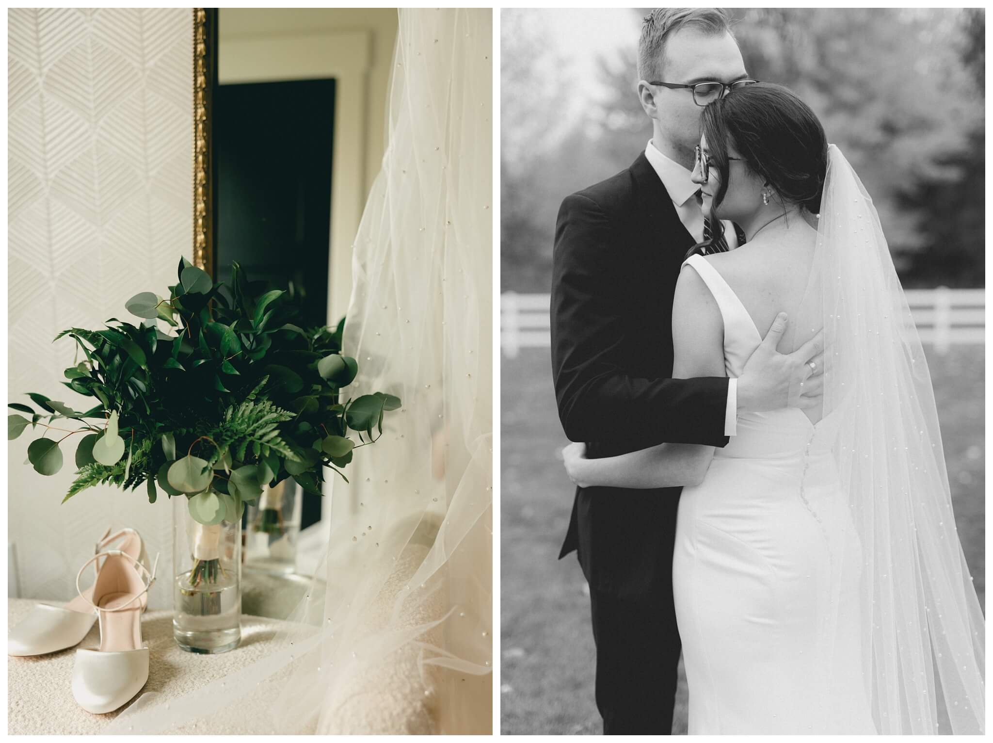 beautiful fall wedding at venue bella giordata near grand rapids michigan by josh and andrea photography