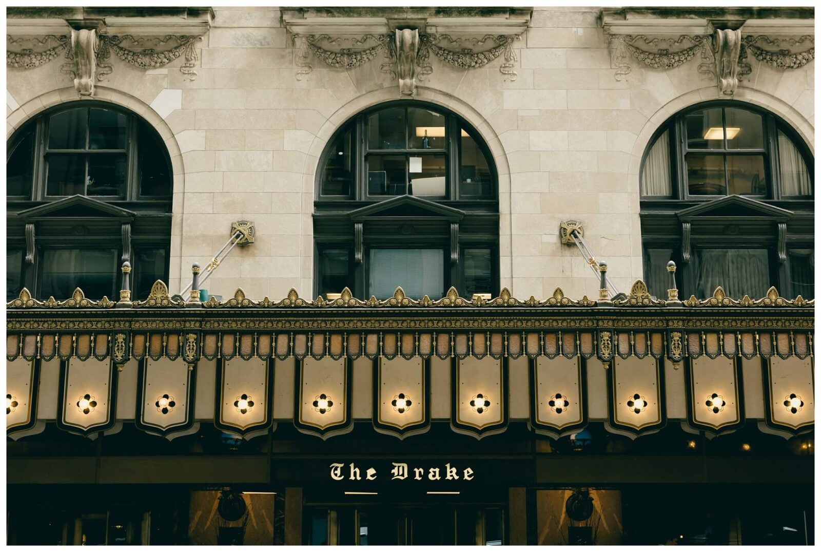 Marquee at The Drake Hotel wedding venue in Chicago