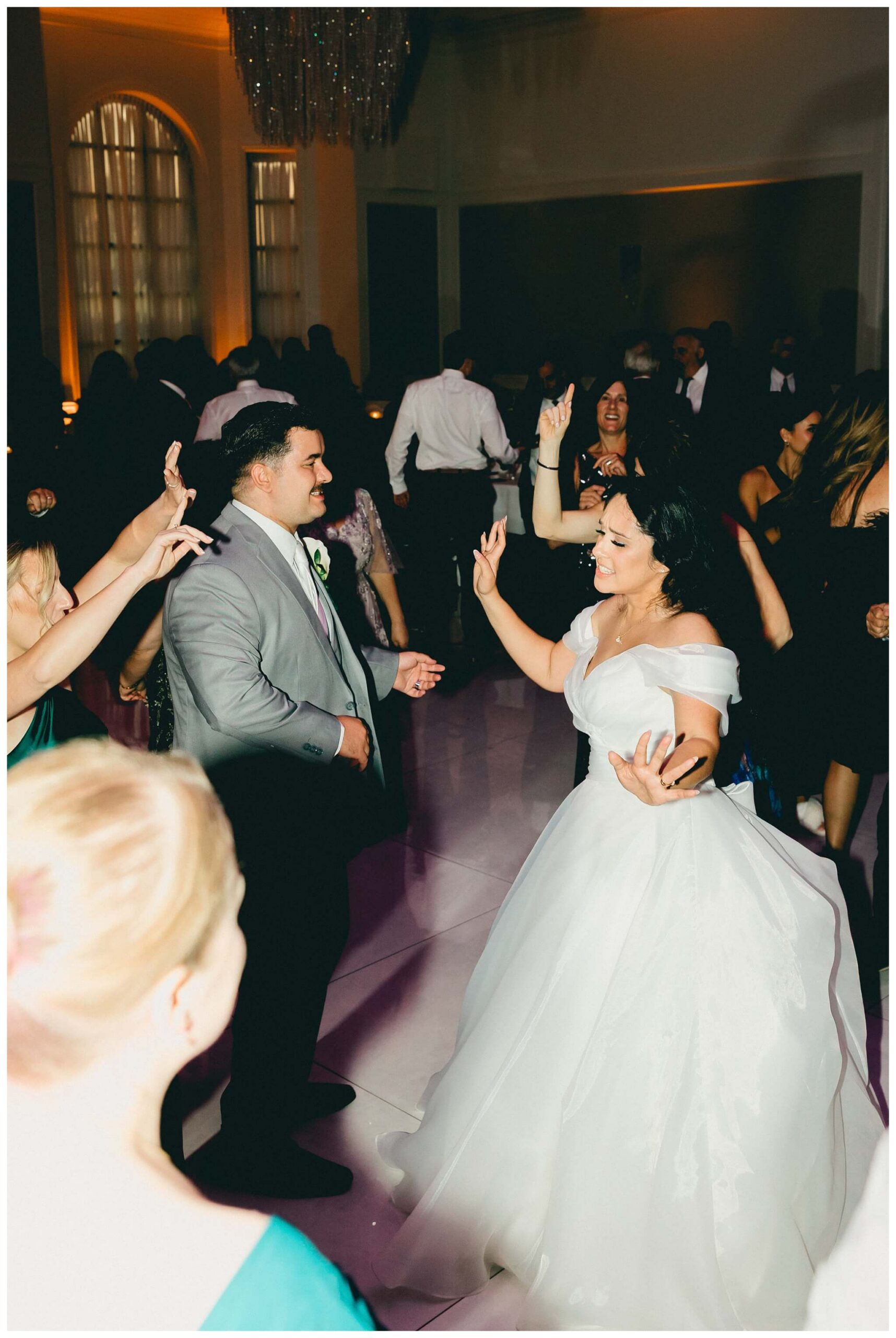 wedding reception at palazzo grande in rochester michigan by josh and andrea photography