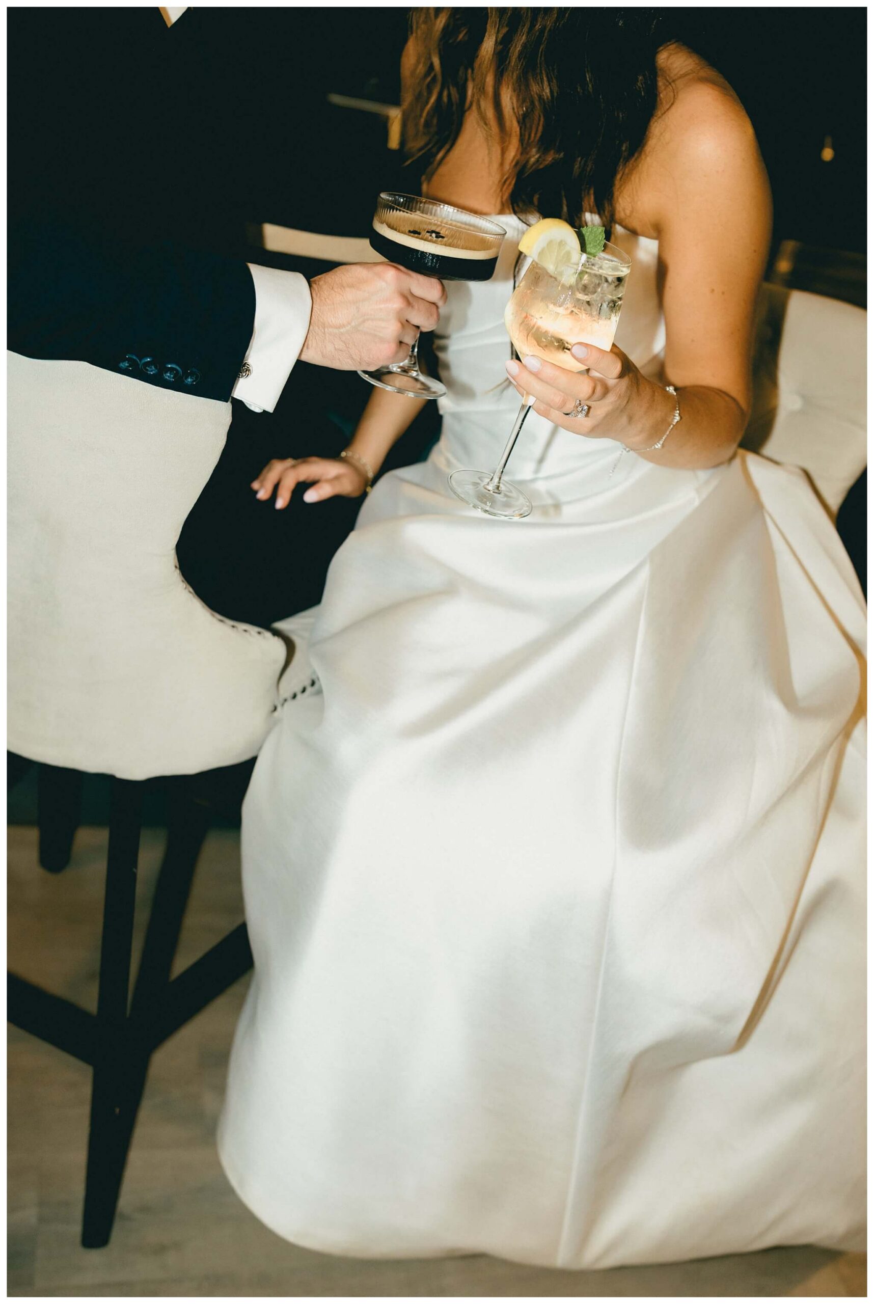 bride and groom bar photos at white barn wedding at etre farms by josh and andrea photography 