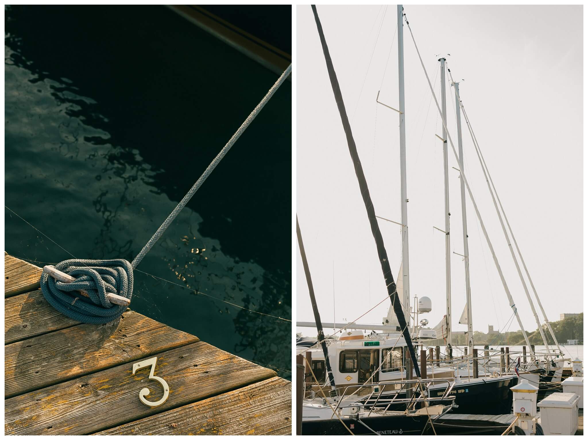 sailboat engagement session in detroit by josh and andrea photography 