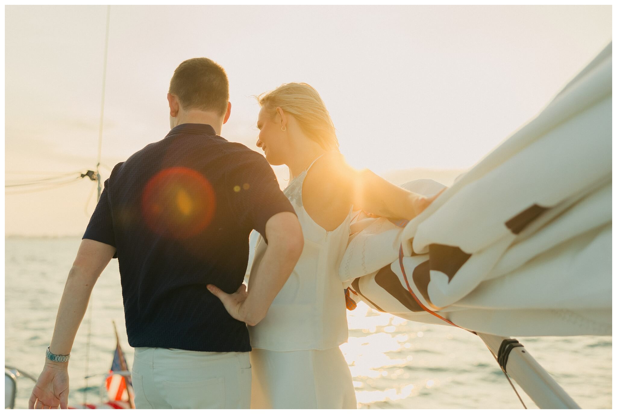 sailboat engagement session in detroit by josh and andrea photography 